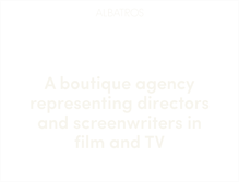Tablet Screenshot of albatrosagency.com